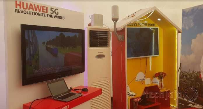 5G connected devices Huawei MTN Expo 2018