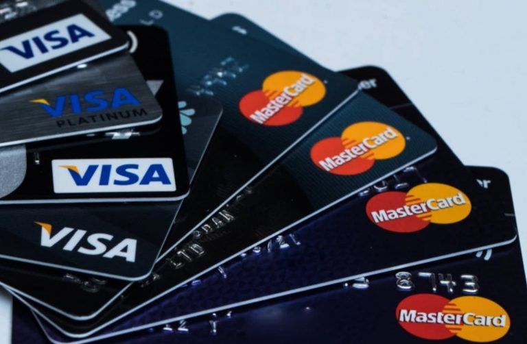 VISA and Mastercards