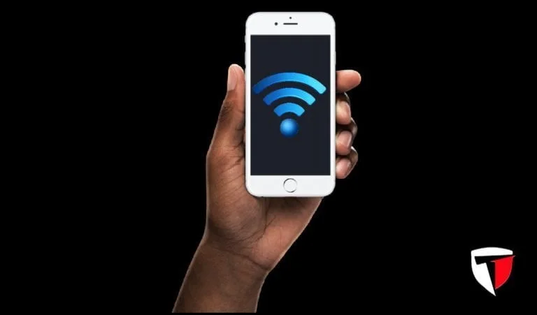 Using WiFi hotspot using smartphone Wi-Fi 7