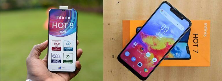 Infinix Hot 8 Vs Hot 7