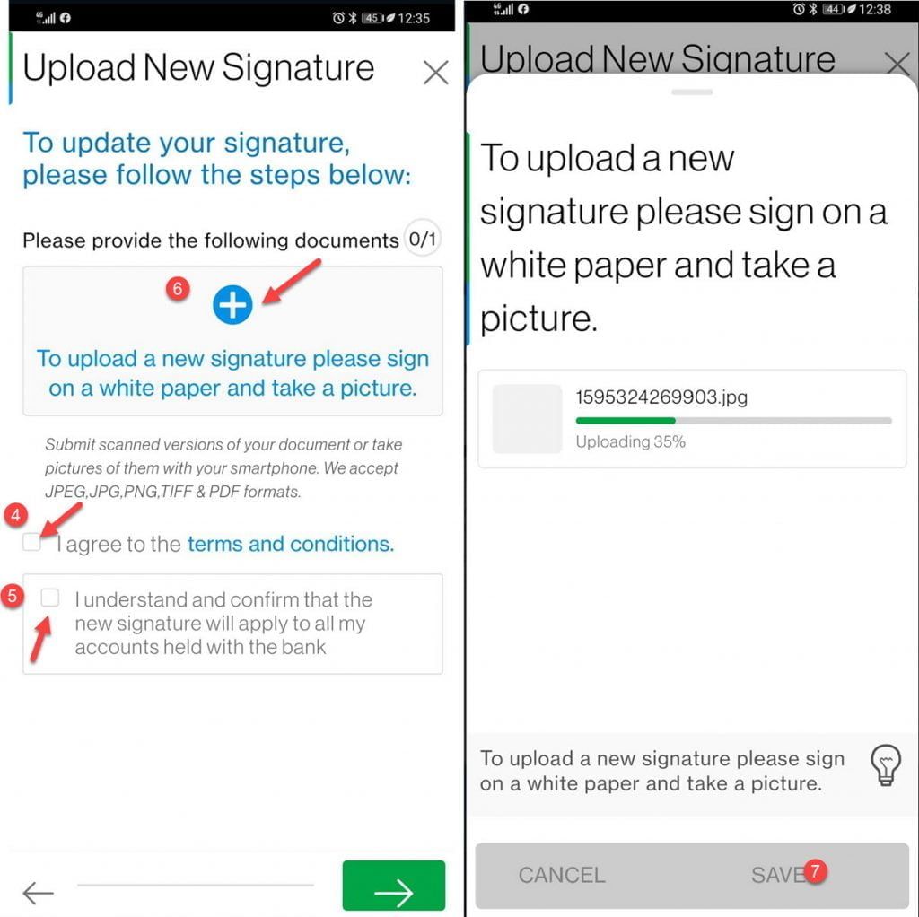 Diginital Signiture on Standard Chartered App_2