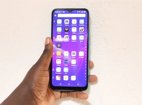 itel P36 Screen UI