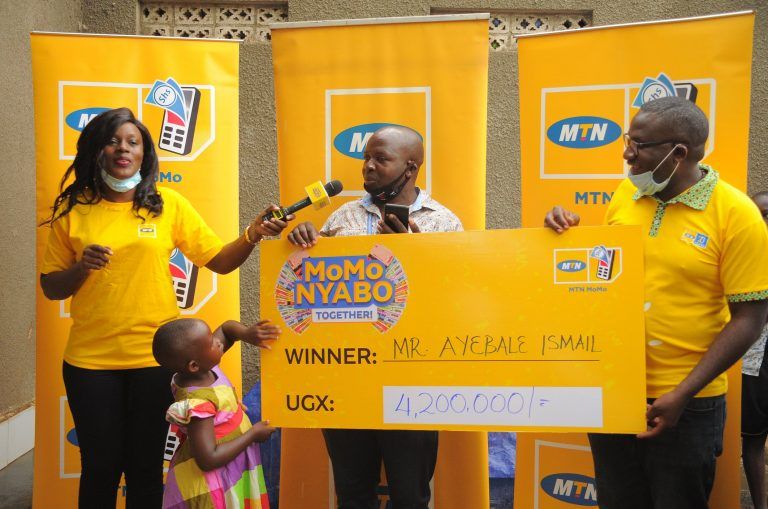 MoMoNyabo Winner Ayebare is going to invest his cash prize in Fish business