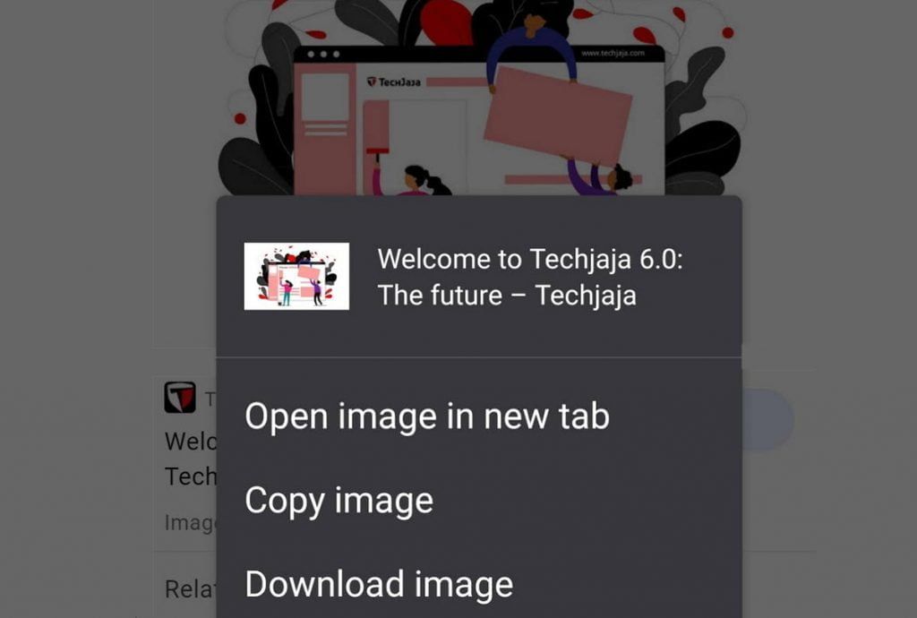 How To Save Images From The Internet To Your Android Phone Techjaja