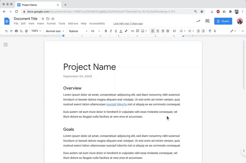 Google Workspace SlidePreview