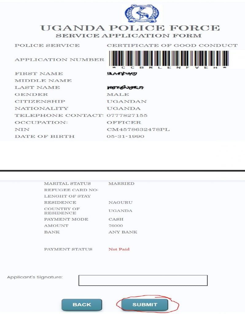apply for a certificate of good conduct and police clearance certificate online_9