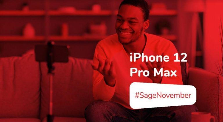 iPhone 12 Pro Max Giveaway with sage buyers