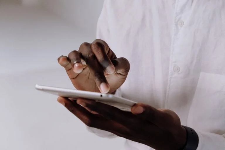 using a tablets