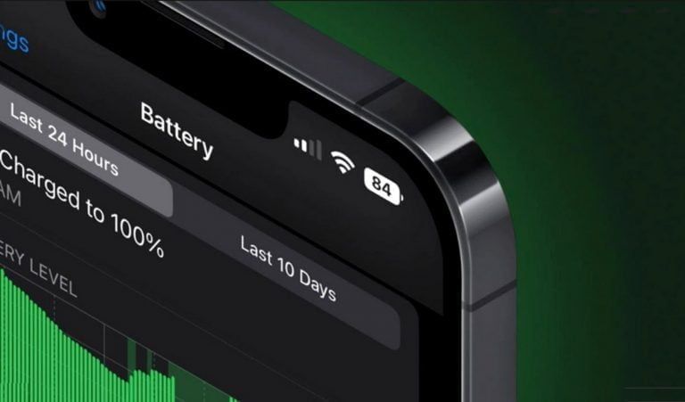 iOS 16 new battery indictor icon
