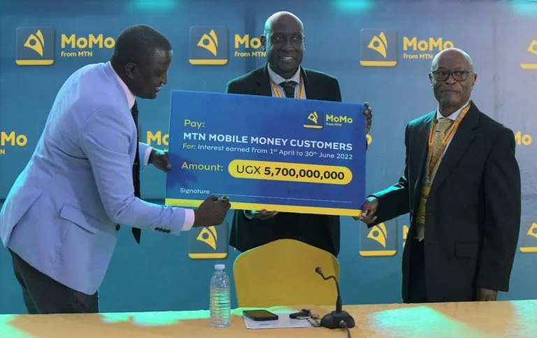 Richard Yego, the MTN MoMo Ltd Managing Director MTN Mobile Money