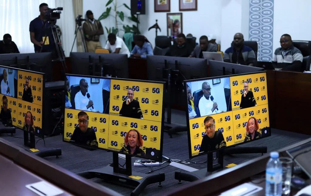 MTN Uganda 5G launch virtual calls