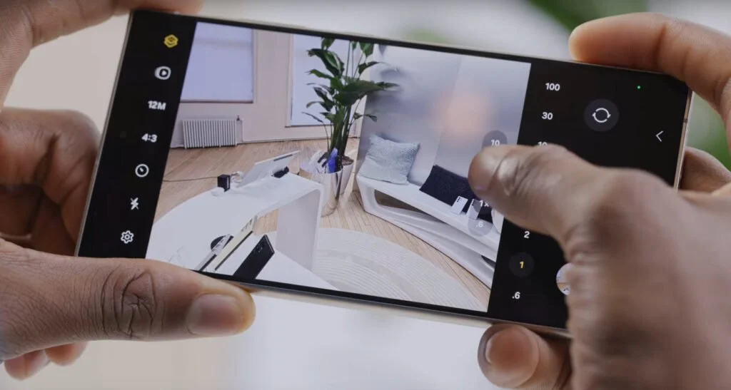The S24 Ultra camera with AI features