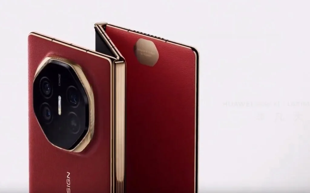 Huawei Tri-Foldable Mate XT Ultimate unfolded