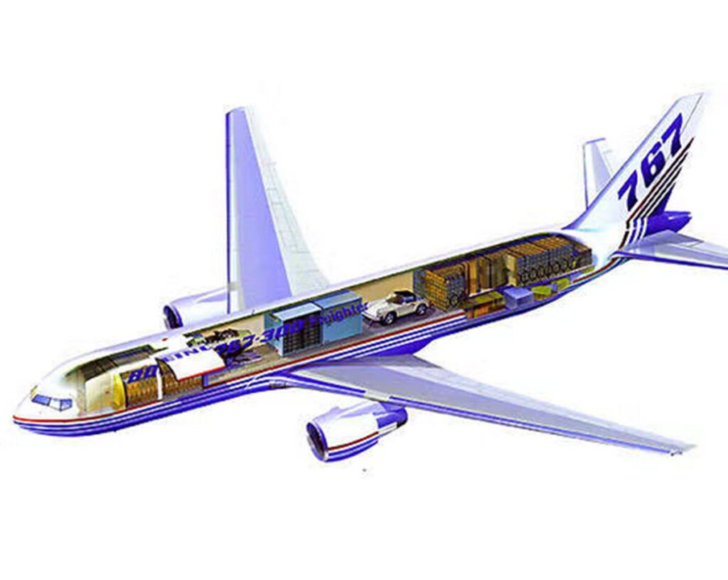 Boeing 767 Wide-Body Converted Freighter (BCF) for Uganda Airlines cargo